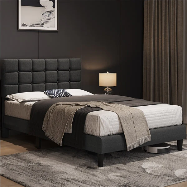 Yaheetech Upholstered Bed Frame - Image 25