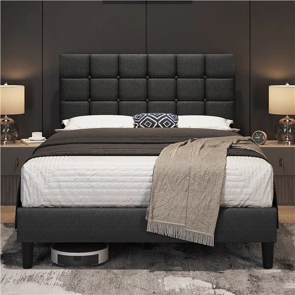 Yaheetech Upholstered Bed Frame - Image 26