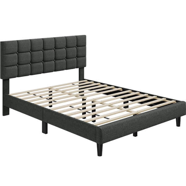 Yaheetech Upholstered Bed Frame - Image 4