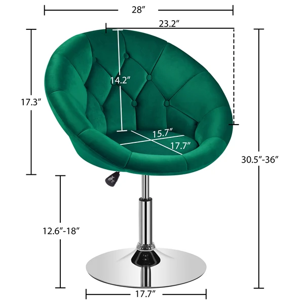 Yaheetech Vanity Chair - Image 3