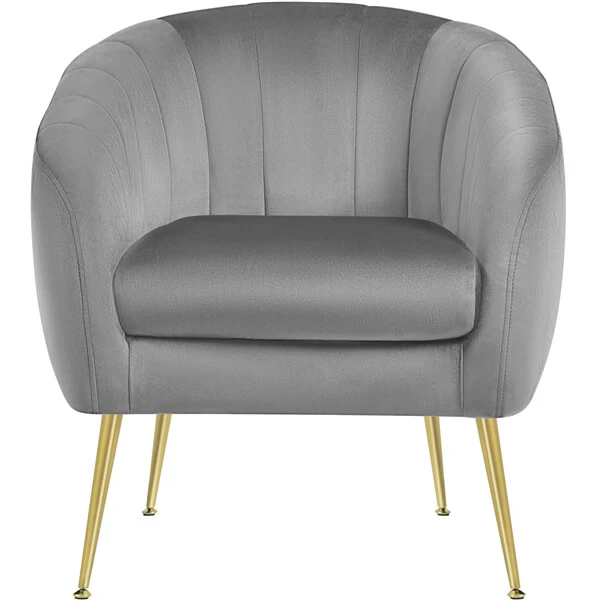 Yaheetech Velvet Accent Chair - Image 2