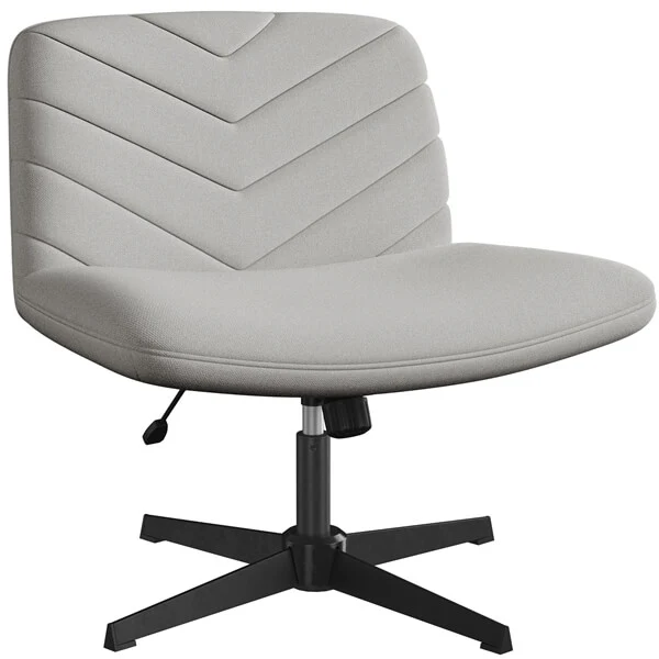 Yaheetech Wide Criss Cross Chair with No Wheels - Image 3