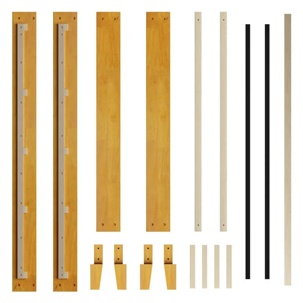 Yaheetech Wooden Bed Frame with Plywood Slat - Image 9