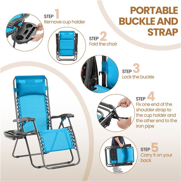 Yaheetech Zero Gravity Recliners - Image 11